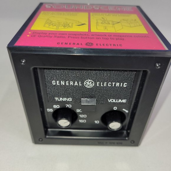General Electric Sound Scene Vintage Radio Picture Frame Holder - Picture 3 of 4